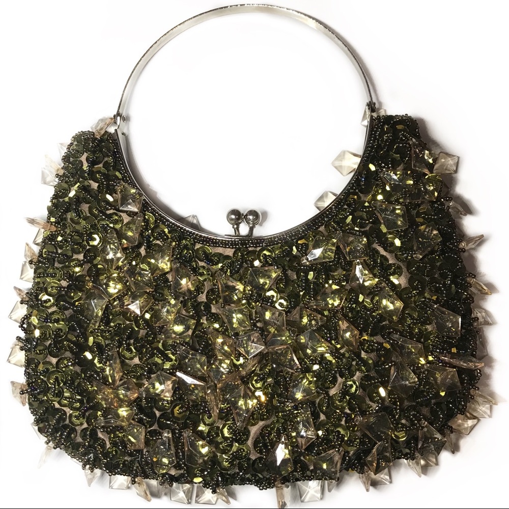 small bejeweled purse